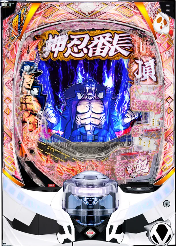 eぱちんこ押忍！番長 漢の頂 99ver.の筐体画像